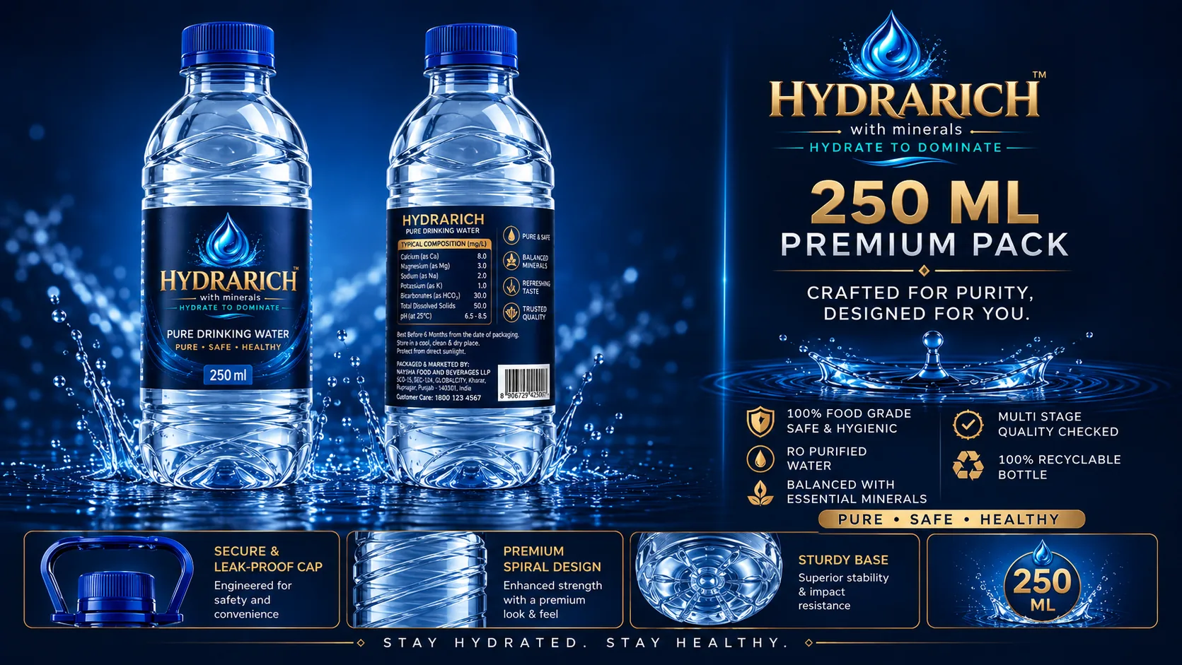 HYDRARICH 250 ml premium pack